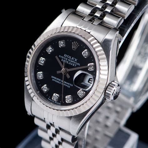 mens rolex oyster perpetual datejust diamond dial &